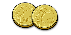 Australian dollar coins